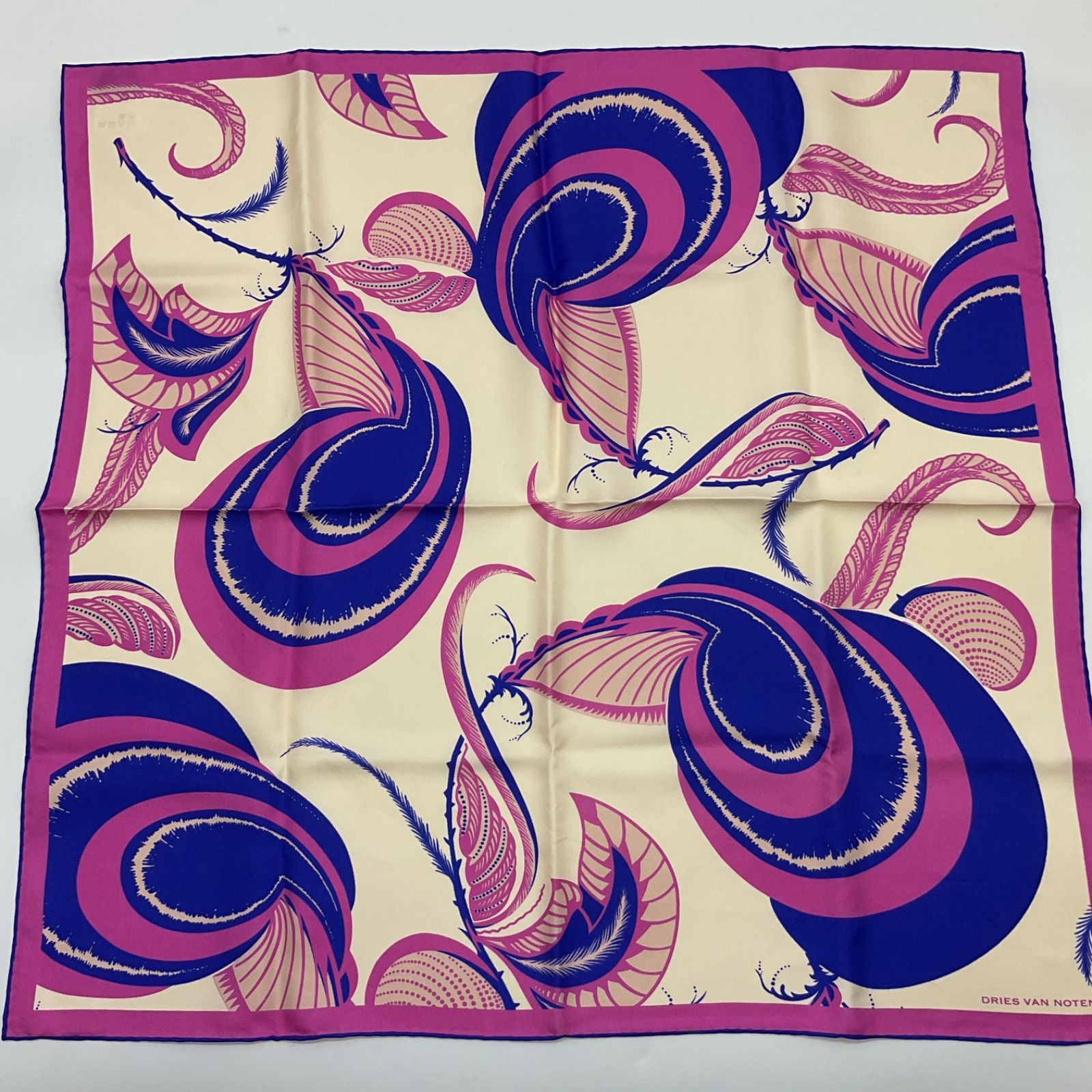 DRIES VAN NOTEN ドリスヴァンノッテン スカーフ シルク 100