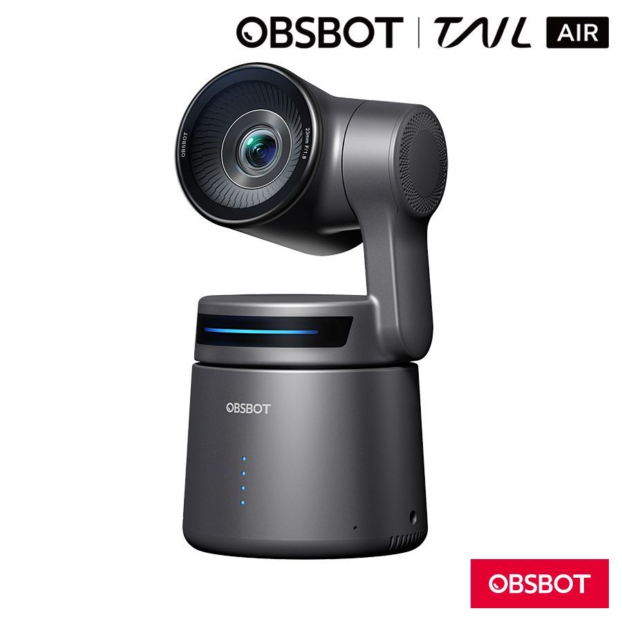 OBSBOT Tail Air オブスボット OBSBOT TAILAIR AI搭載 4K PTZストリーミングカメラ ライブイベント インタビュー マルチカメラ撮影 Remo Tech リモテック 正規品 6971889230304 返品不可