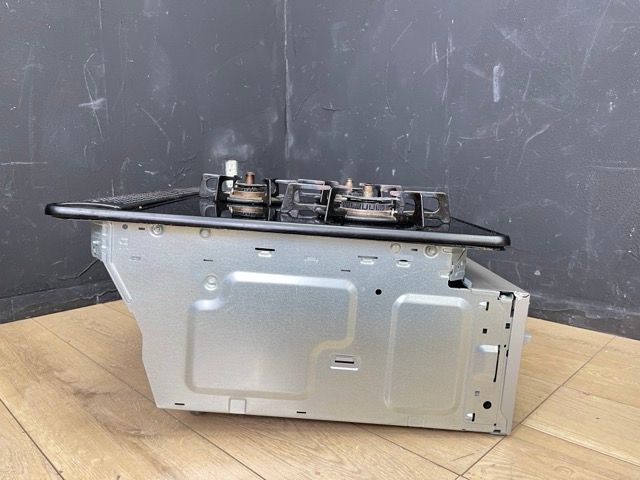 ビルトイン ガスコンロ グリル付き 三口 【中古】動作保証 Rinnai リンナイ RB31AM2B1R-VL 都市ガス キッチン / 58001