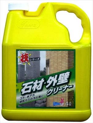 まとめ買い-4点セット 技シリーズ 石材外壁クリーナー ４Ｌ 友和 床用洗剤