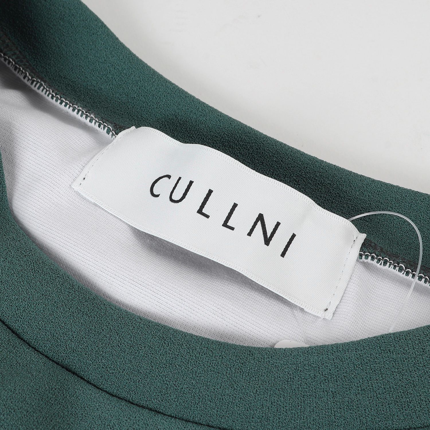 新品 CULLNI クルニ 異素材 レイヤード サイド ベルト