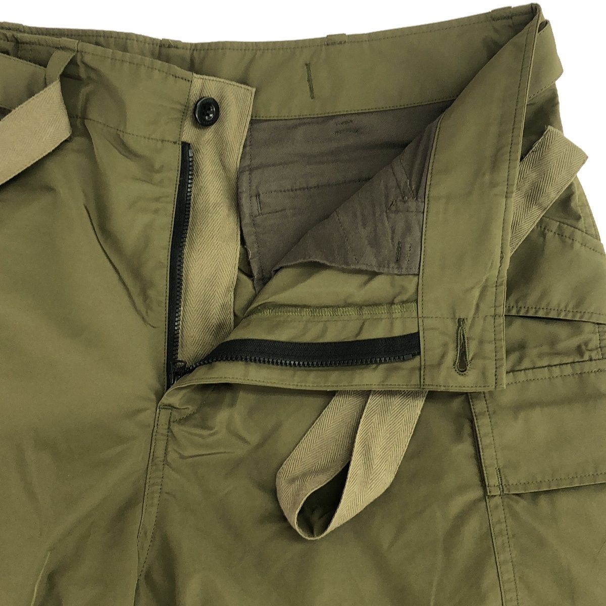 sacai サカイ 24SS Taffeta Pants ベルテッドカーゴパンツ 24-03403M