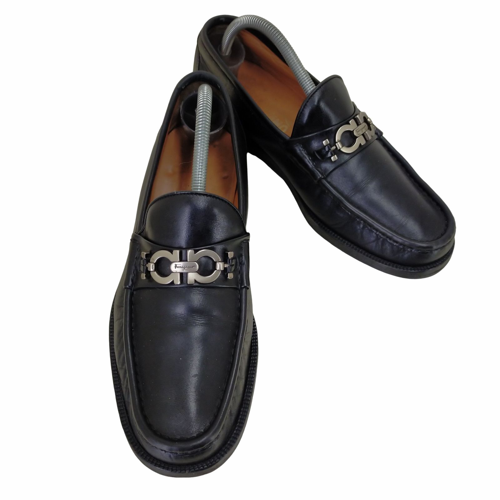 サルヴァトーレ　フェラガモ　ガンチーニ　ビットローファー　8EE→約26.5cm Salvatore Ferragamo (サルバトーレフェラガモ) ガンチーニ