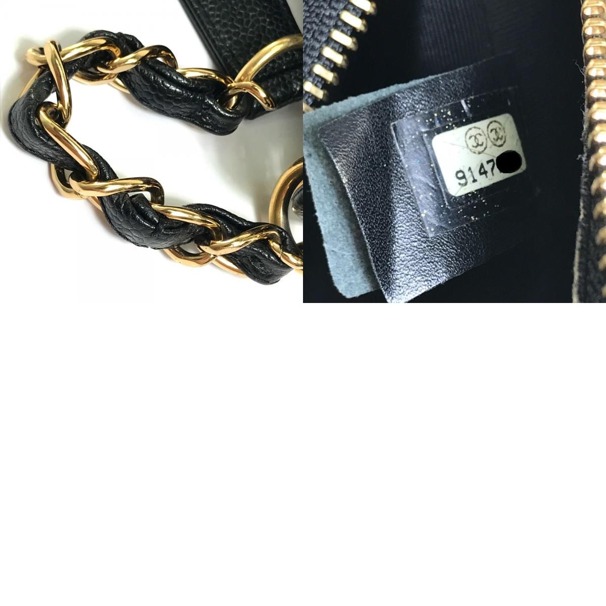 【美品】CHANEL キャビアスキン　マトラッセ　ワンショルダー　肩掛け シャネル マトラッセ ワンショルダー 肩掛け ショルダーバッグ