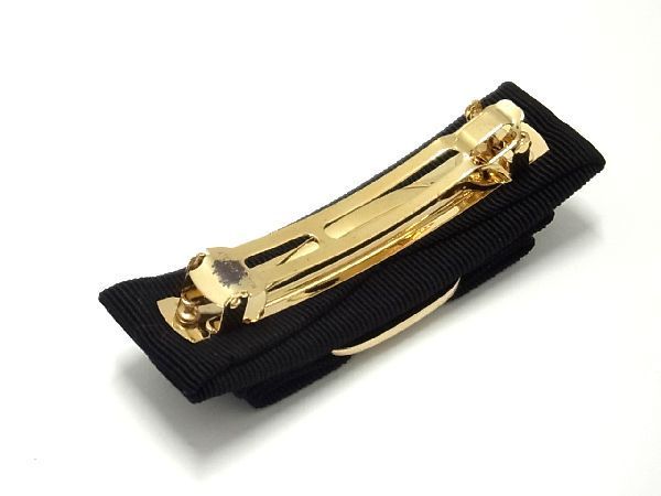 □極美品□ Salvatore Ferragamo フェラガモ ヴァラリボン バレッタ 髪