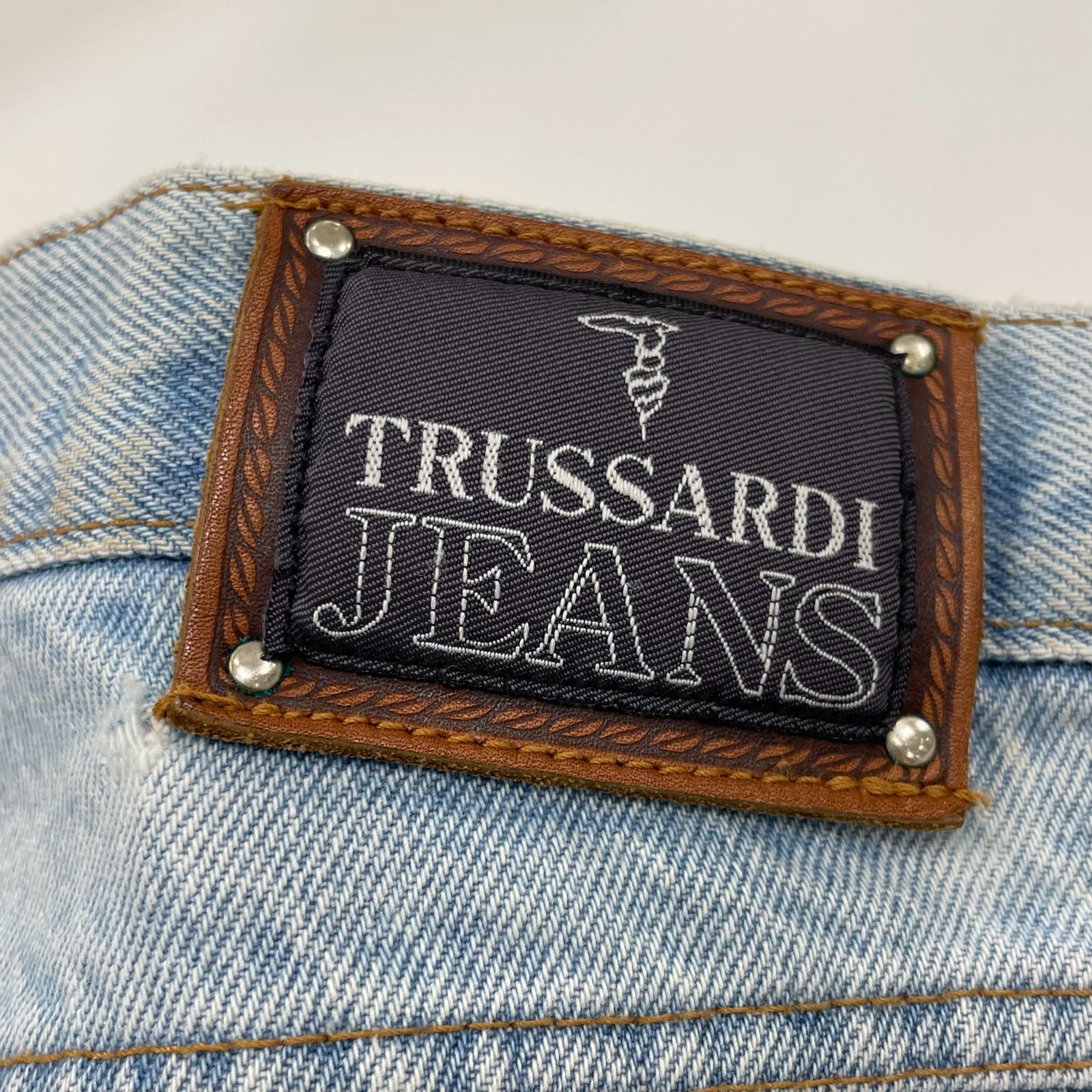 未使用 TRUSSARDI JEANS トラサルディ ジーンズ ショルダーバッグ商品