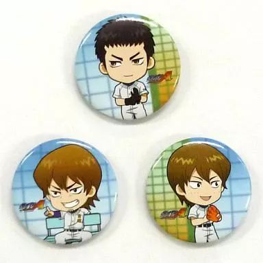 中古】バッジ・ピンズ(キャラクター) 東条秀明＆伊佐敷純＆結城哲也 