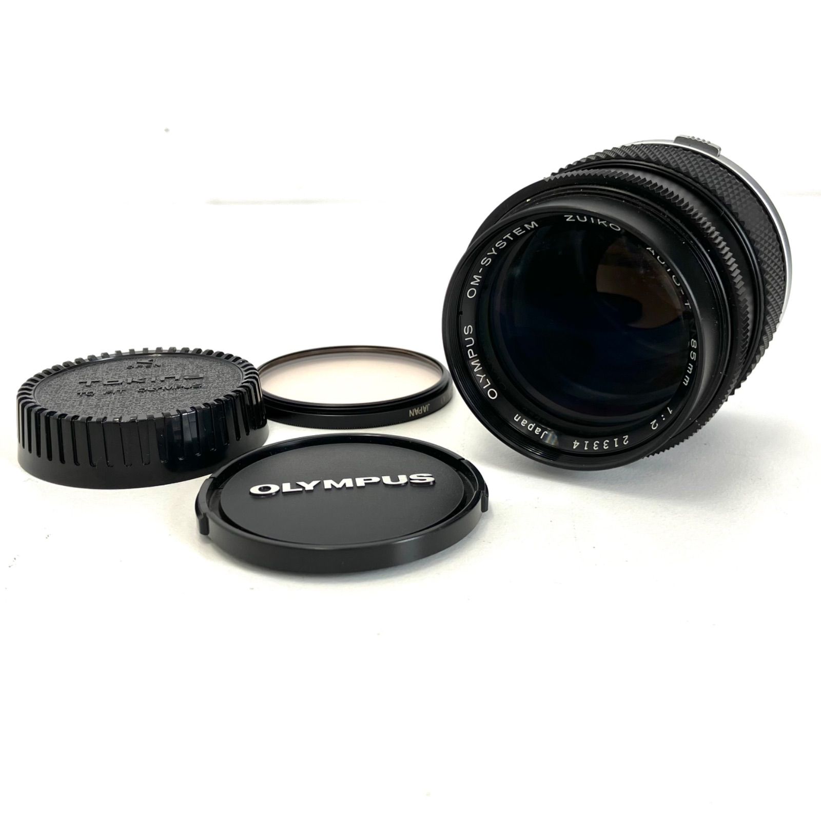 758143】 OLYMPUS OM-SYSTEM ZUIKO AUTO-T 85mm F2 美品 - イー