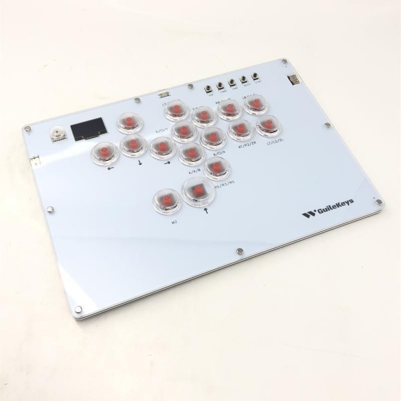 【中古】GuileKeys レバーレスコントローラー GK-16-White[6][240006552100] 中古】GuileKeys レバーレスコントローラー GK-16-White[6