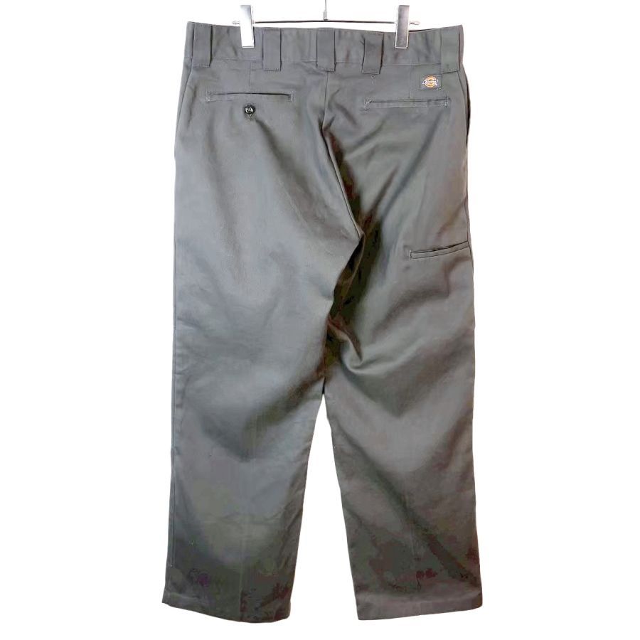 Dickiesディッキーズ85283ダブルニーワークパンツ灰色