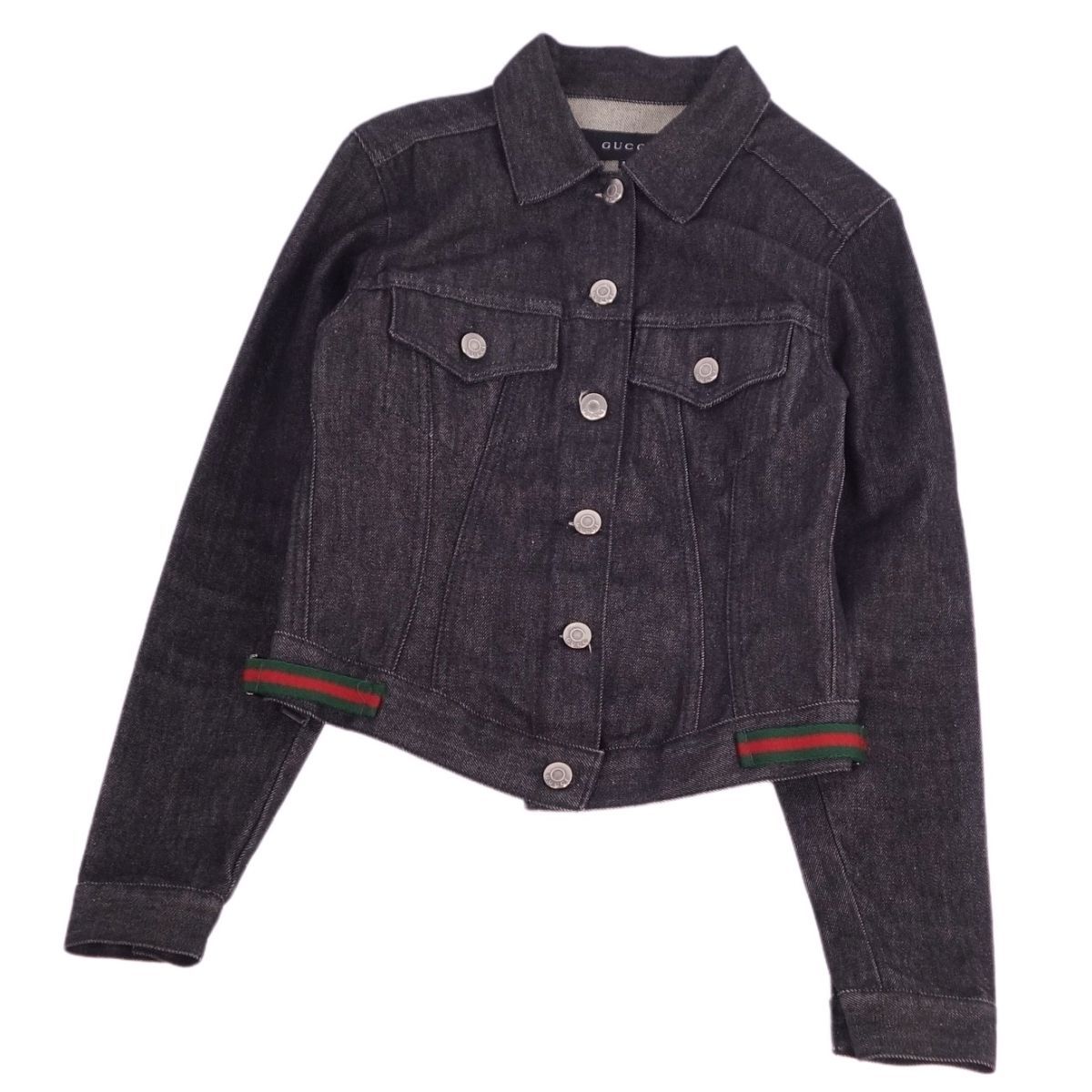 美品 グッチ GUCCI トムフォード期 ジャケット デニムジャケット 