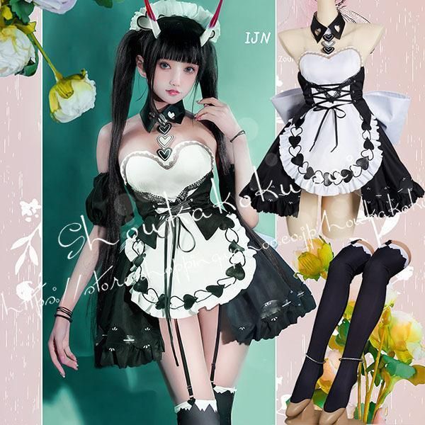 アズールレーン 風 能代 のしろ メイド服 コスプレ衣装ウィッグ ハロウィン 変装 仮装コスチューム cosplay クリスマス
