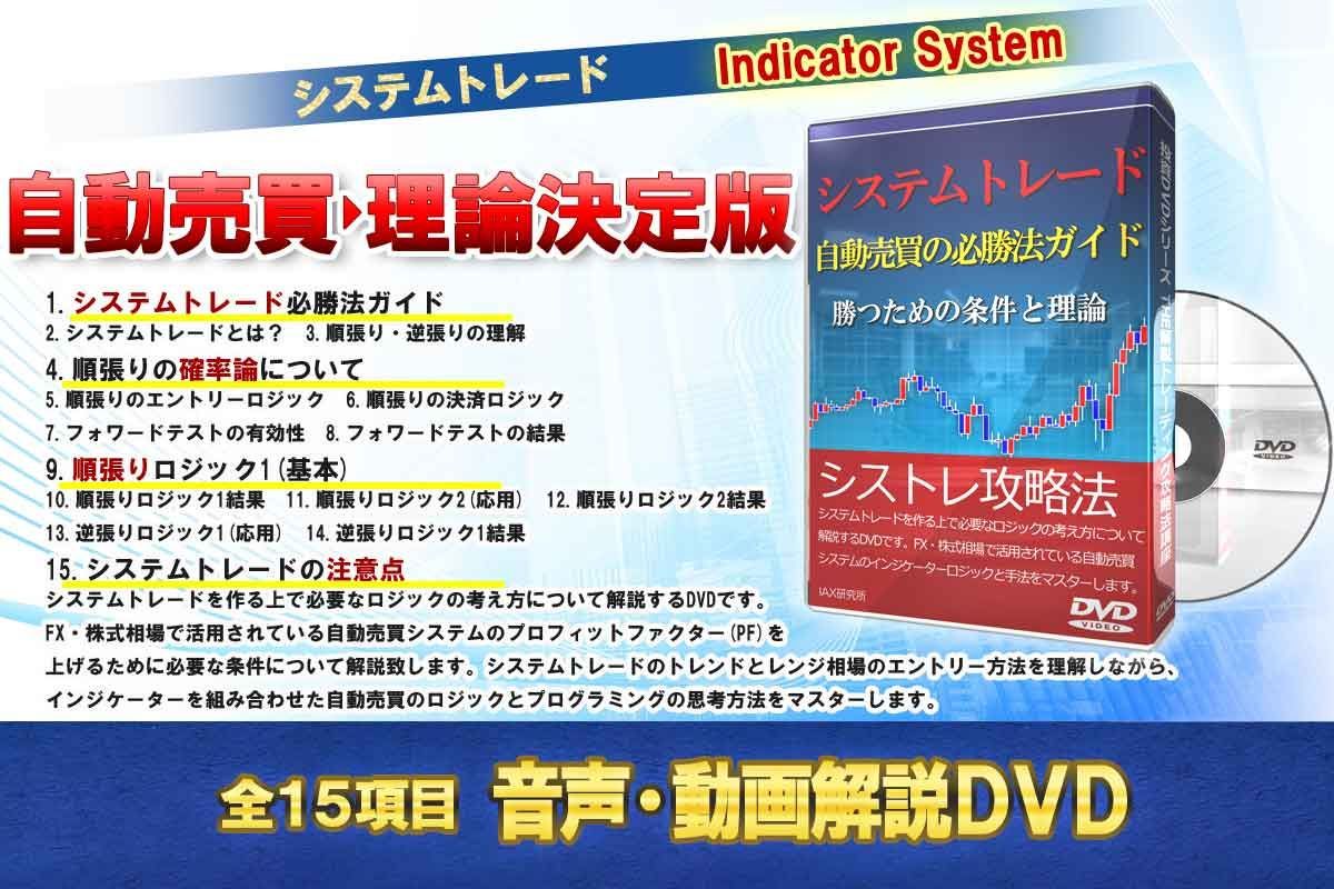 斉藤正章 順張り＆逆張りシステムトレードセミナー DVD DVD最強の売買