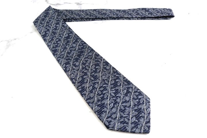 【良品/即決】 ドミニクフランス スター Dominique France Star ドット柄 最高級ヘビーシルク メンズ ネクタイ ブルー ドミニクフランス スター ブランド ネクタイ シルク 小紋柄 総柄