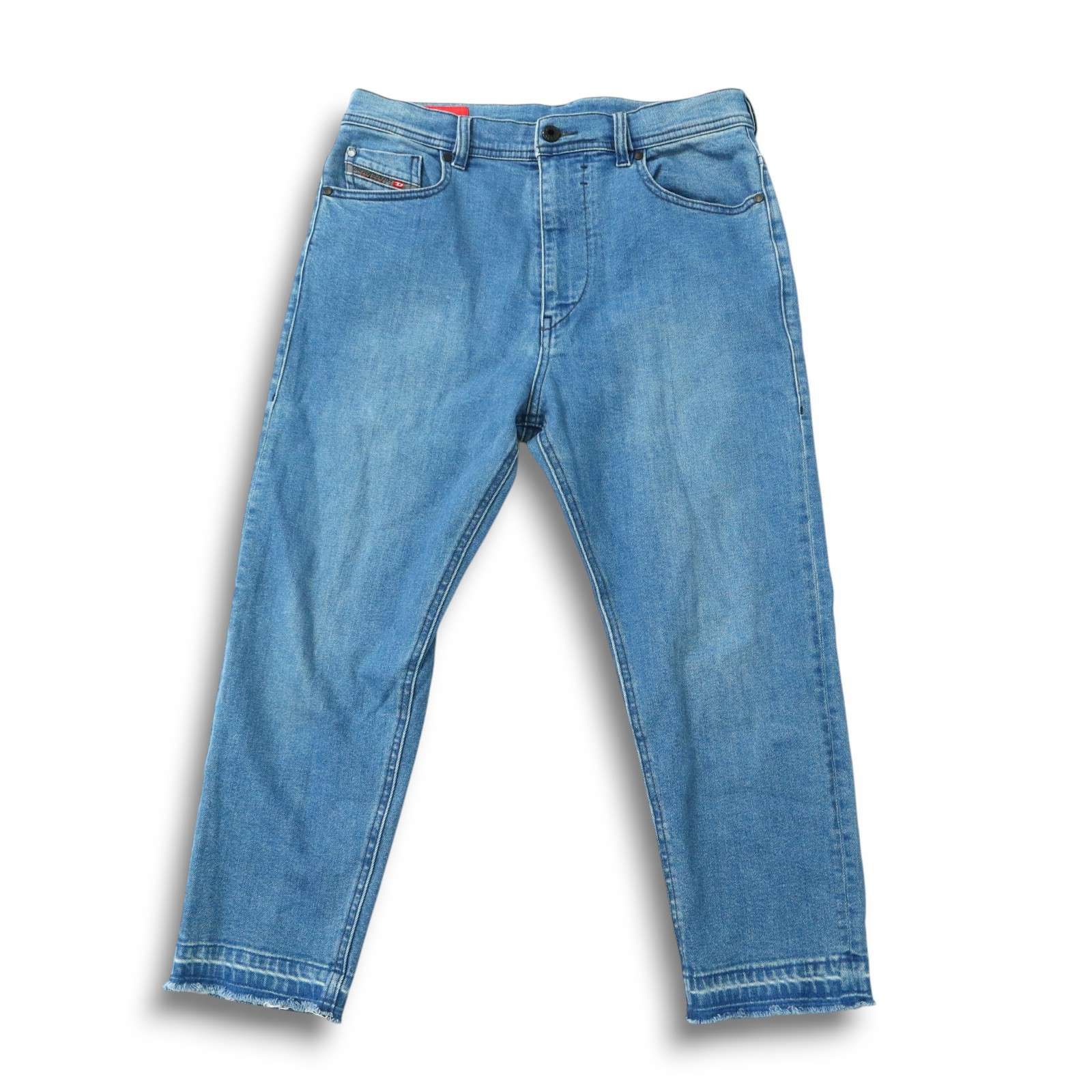 新品タグ付き DIESEL ディーゼル ストレッチデニム コーティング加工 DIESEL ディーゼル 通年 USED加工☆ カットオフ ストレッチ