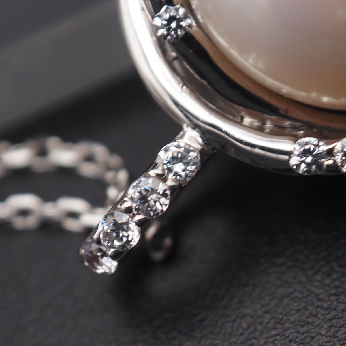 マベパールページ B033 マベパール 真珠 STERLING SILVER925刻印 ペンダント