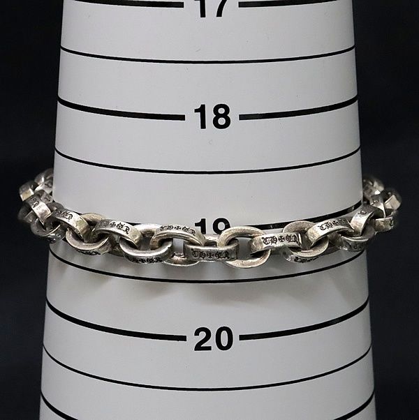 クロムハーツ ペーパーチェーンブレスレット 8インチ CHROME HEARTS
