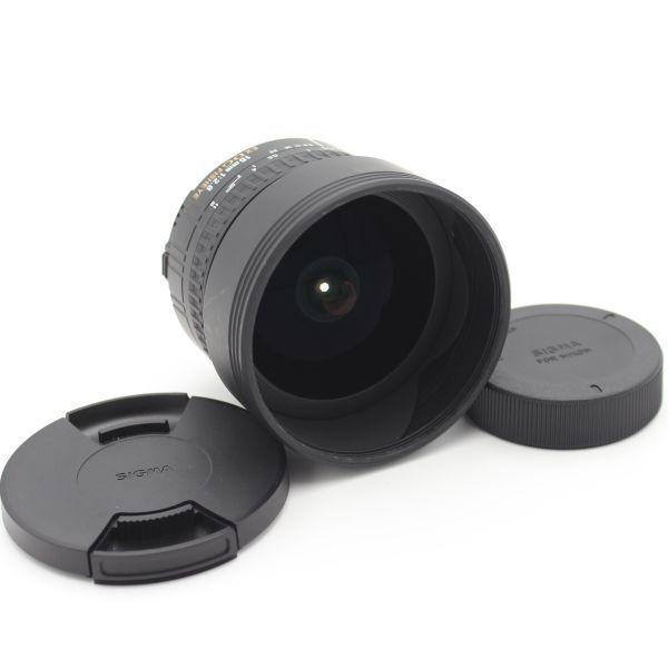 SIGMA 単焦点魚眼レンズ 15mm F2.8 EX DG DIAGONAL FISHEYE ニコン用 対角線魚眼 フルサイズ対応