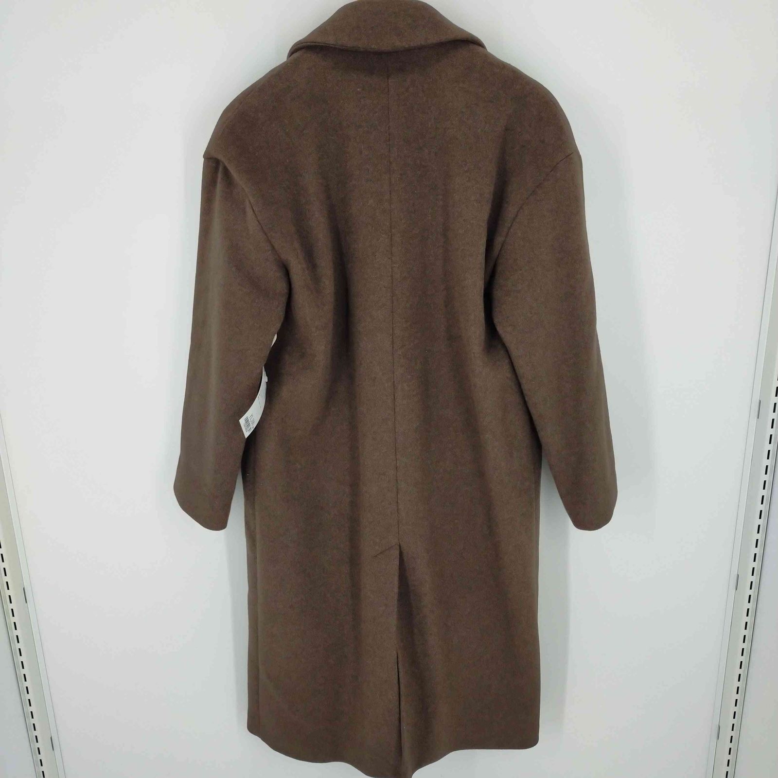 定価3万円 完売品 新品 ZARA カシミヤコート オーバーサイズ ネイビー