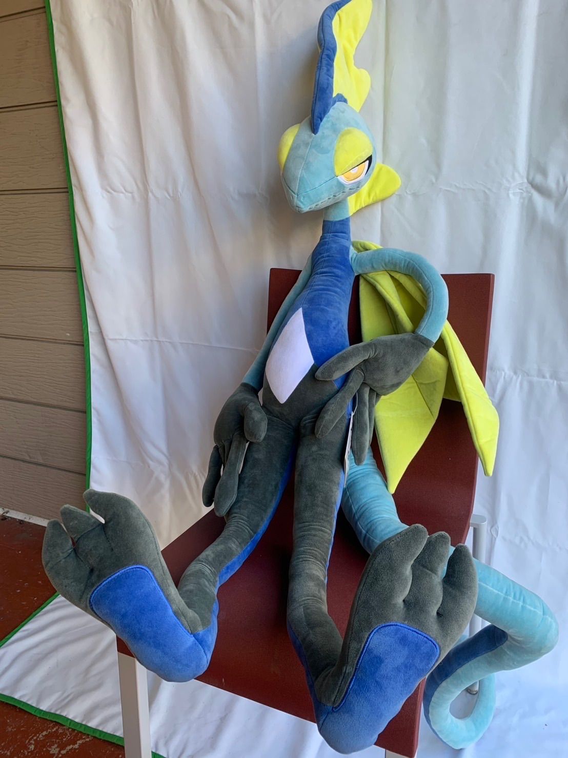 エージェントポケモン インテレオン ぬいぐるみ ほぼ等身大 - メルカリ