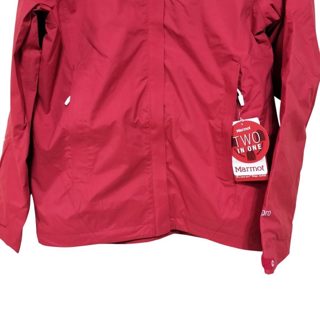 MARMOT - 【新品】Marmot W's nanopro Ridge JKT S 赤 新品】Marmot W's nanopro Ridge JKT S 赤 - メルカリ