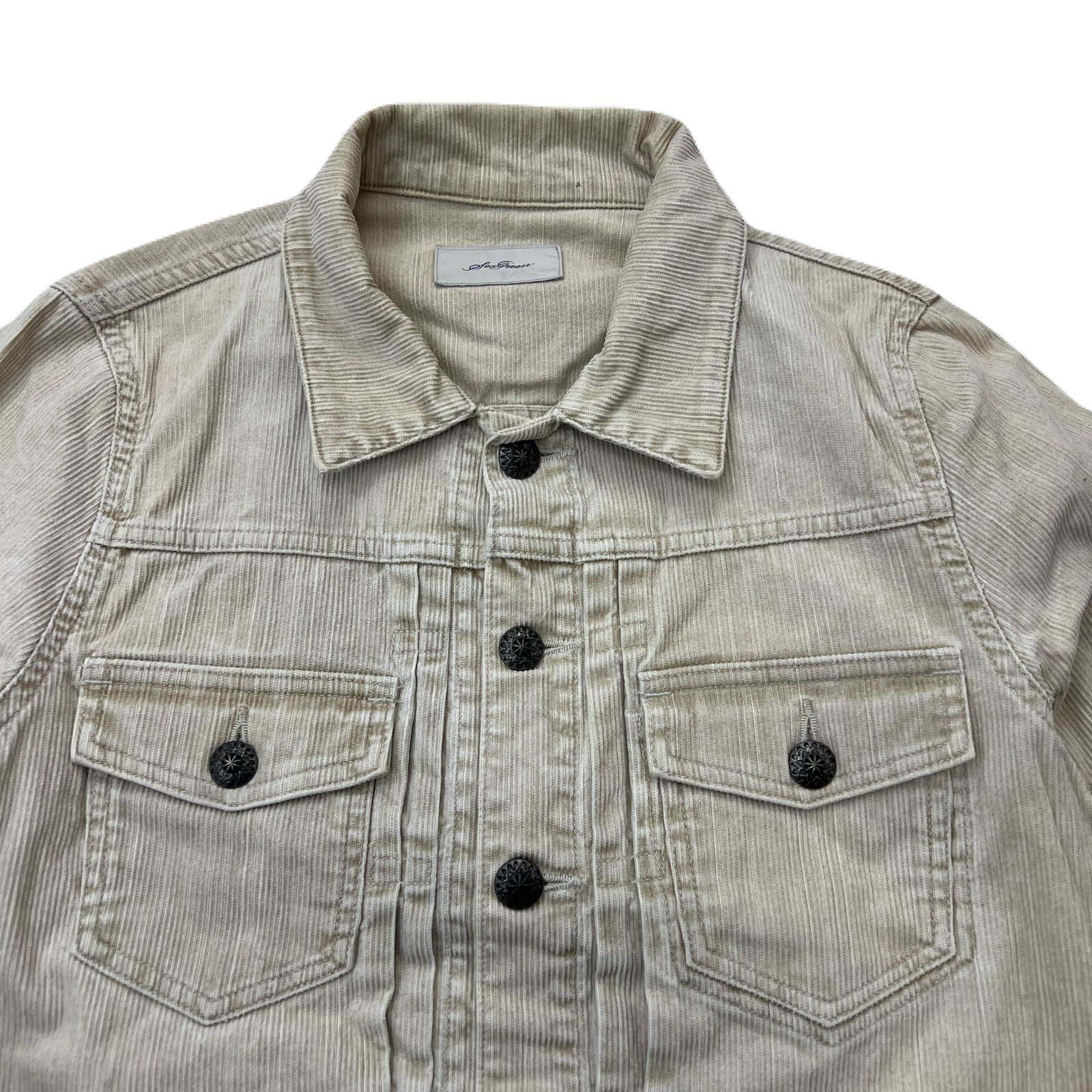 ヴィンテージ加工】Seagreen シーグリーン TATRAS JAPAN ピケ 