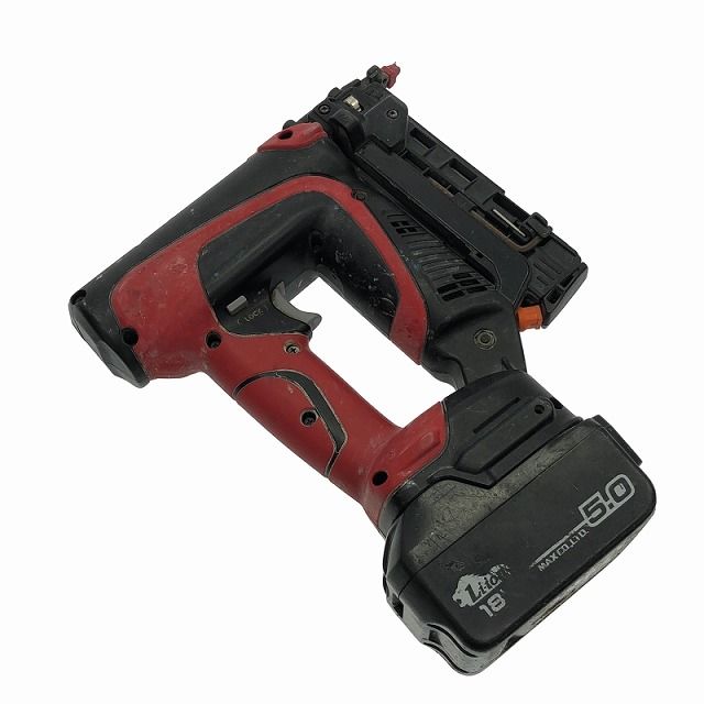 ☆中古品☆MAX マックス 充電式ピンネイラ TJ-35P3 バッテリ1個