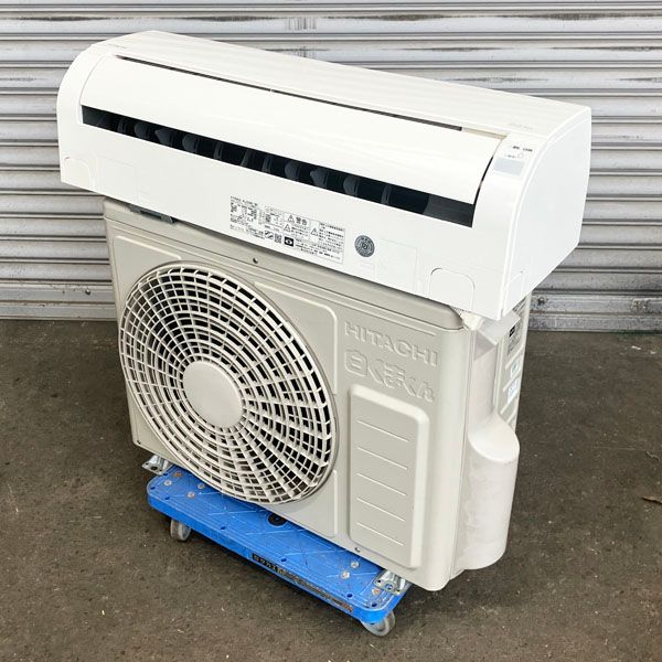 日立|HITACHI 2.8kW 10畳 ルームエアコン RAS-AJ28K 単相100V 2020年 白くまくん ●94456