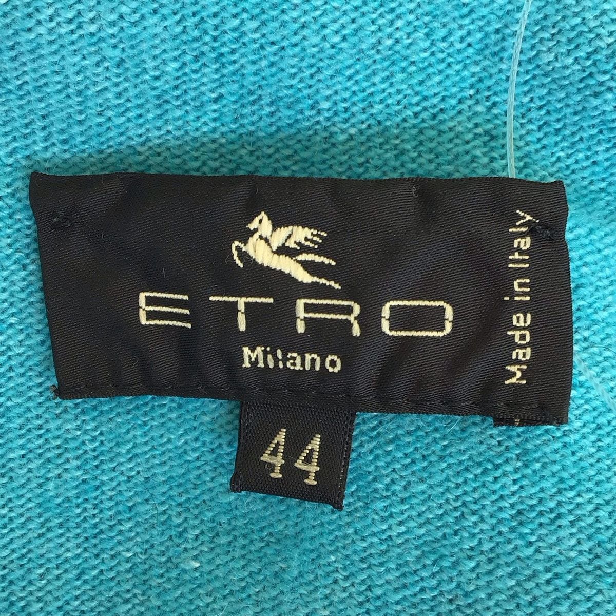 人気ブランドも見つかる! ETRO エトロ 長袖セーター サイズ44 L レディース - ライトブルー タートルネック 特別な日