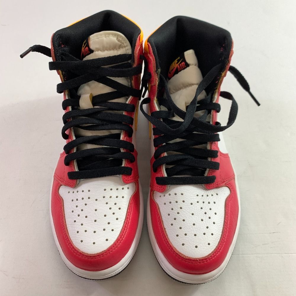 04w4535▽※【中古】Nike Air Jordan 1 High OG Light Fusion Red 04w4535▽※【中古】Nike Air Jordan 1 High OG Light Fusion Red