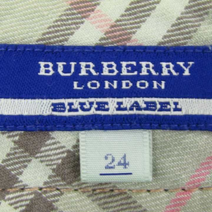 バーバリーブルーレーベル ミニスカート デニムスカート
