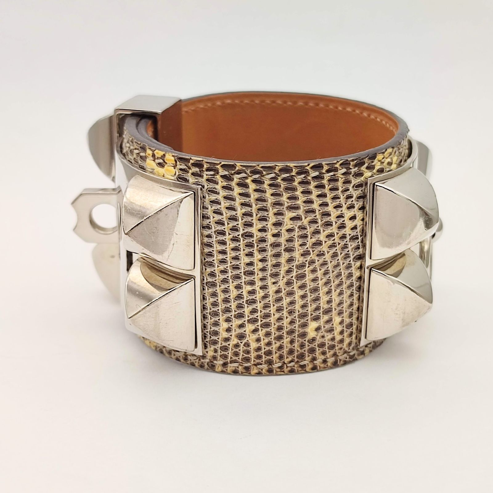 エルメス　コリエドシアン　リザード リザード HERMES Collier de Chien(エルメス コリエドシアン