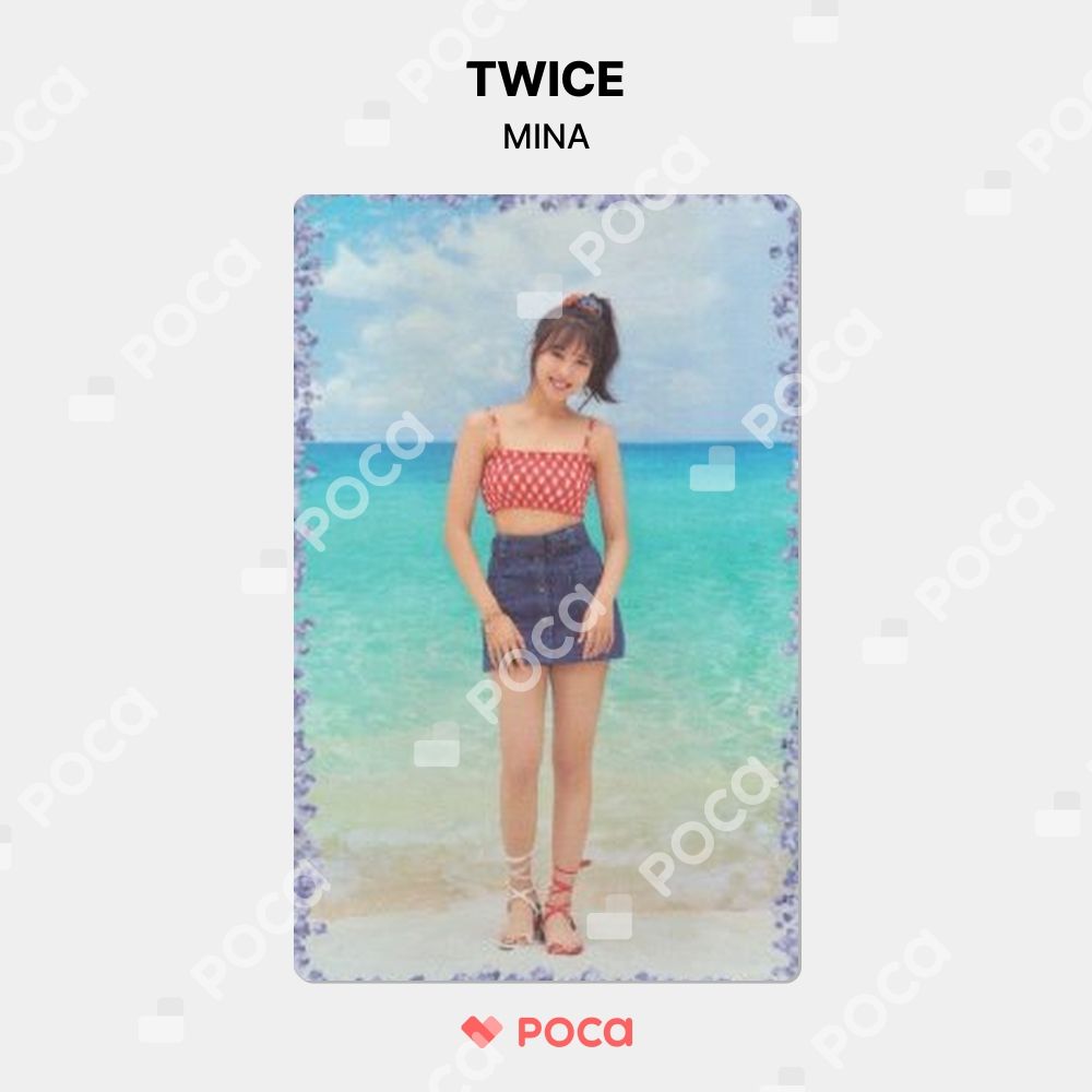 TWICE ミナ トレカ Summer Nights 予約販売 公式 トレカ - メルカリ