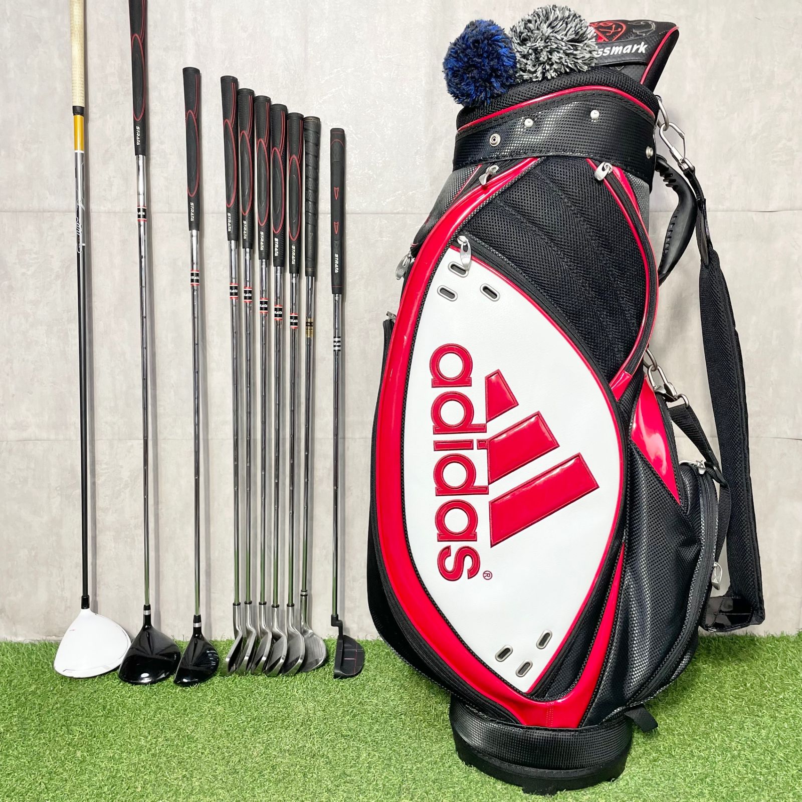 貴重レフティ！キャロウェイ ストラータ ゴルフクラブ 10本 UNI メンズ 左 貴重レフティ！】Callaway STRATA キャロウェイ ストラータ