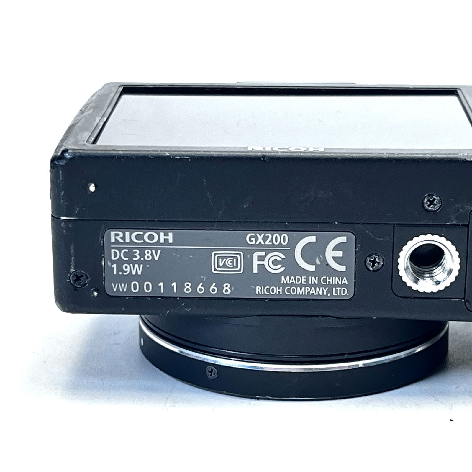 業界最高品質。 RICOH GX200 コンパクトデジタルカメラ 広角ズーム バッテリー 充電器付き