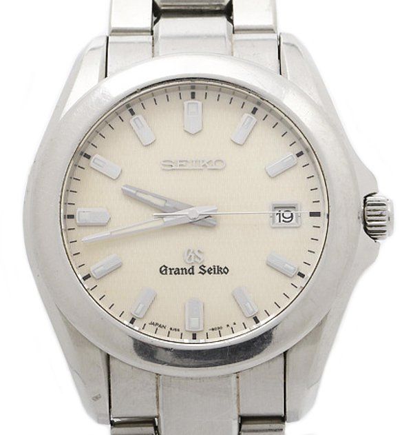 ★箱付！Grand Seiko GS グランドセイコー SBGF017 8J56-8020 ホワイト クォーツ メンズ★