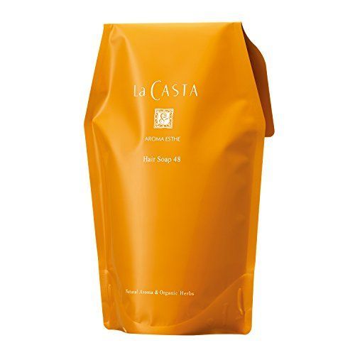 La CASTA(ラ・カスタ) ラ・カスタ アロマエステ ヘアソープ 48 リフィル（詰め替え用） シャンプー ハリ・コシのあるツヤ髪へ 600ml