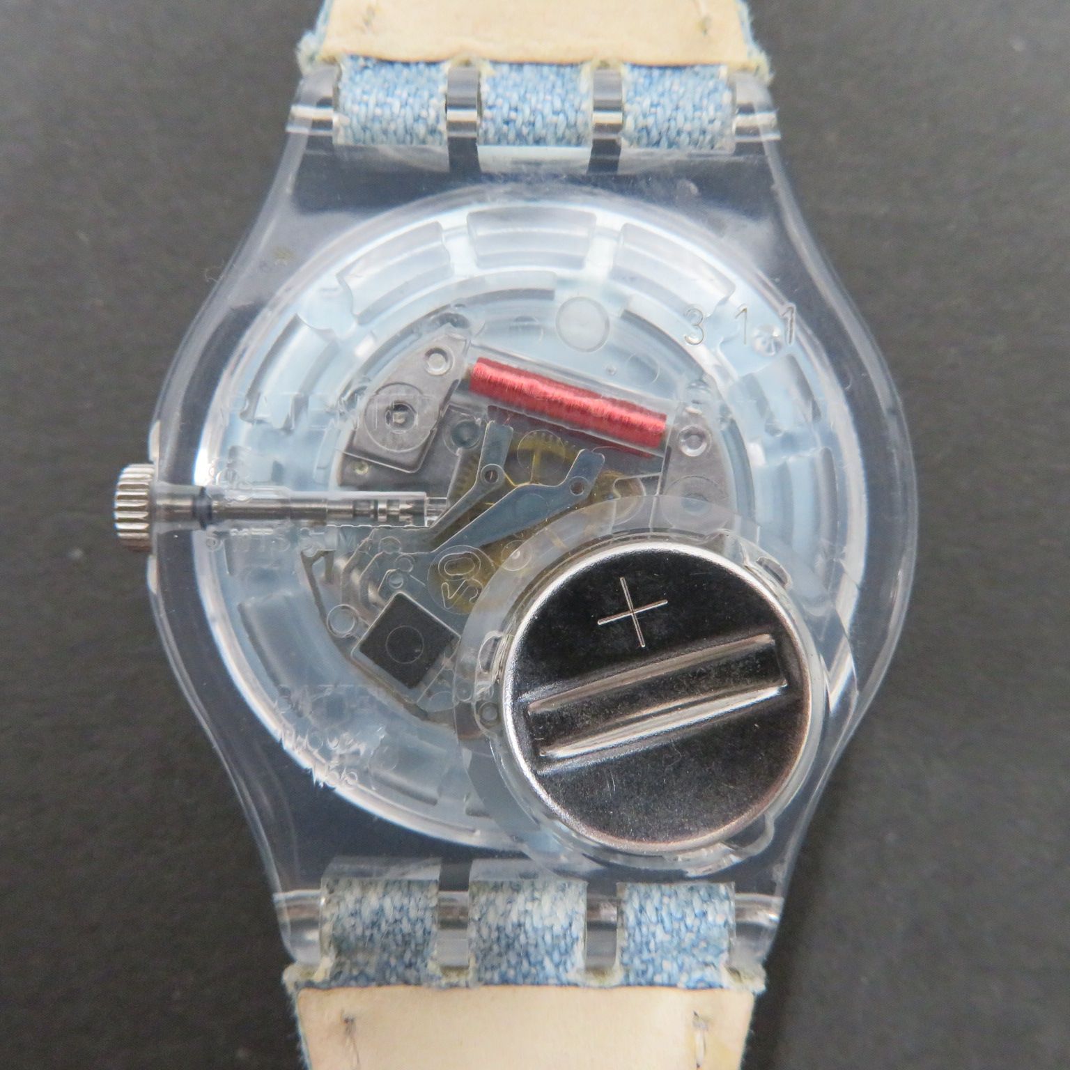 3115★中古■スウォッチ(swatch)■ケース付■腕時計■クオーツ式■不動■送料込み