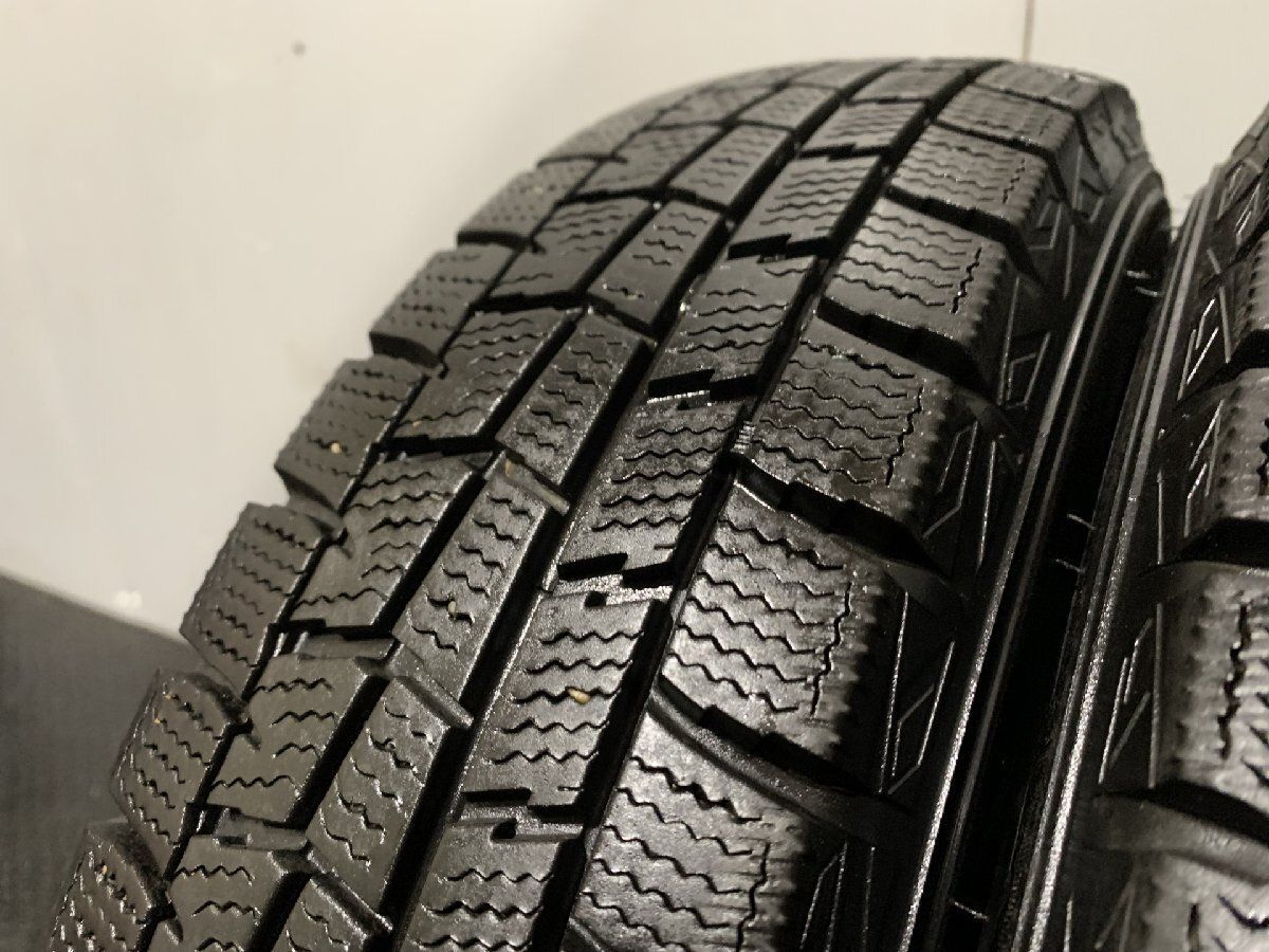 DUNLOP WINTER MAXX WM01 145/80R13 13インチ スタッドレス 2本 19年製 タント ワゴンR キャロル モコ N-BOX等　(MTF718)