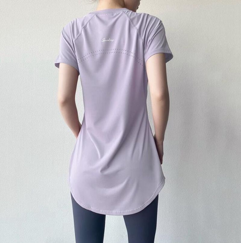 ヨガウェア レディース 未使用 トップス 長め ロング丈 Tシャツ