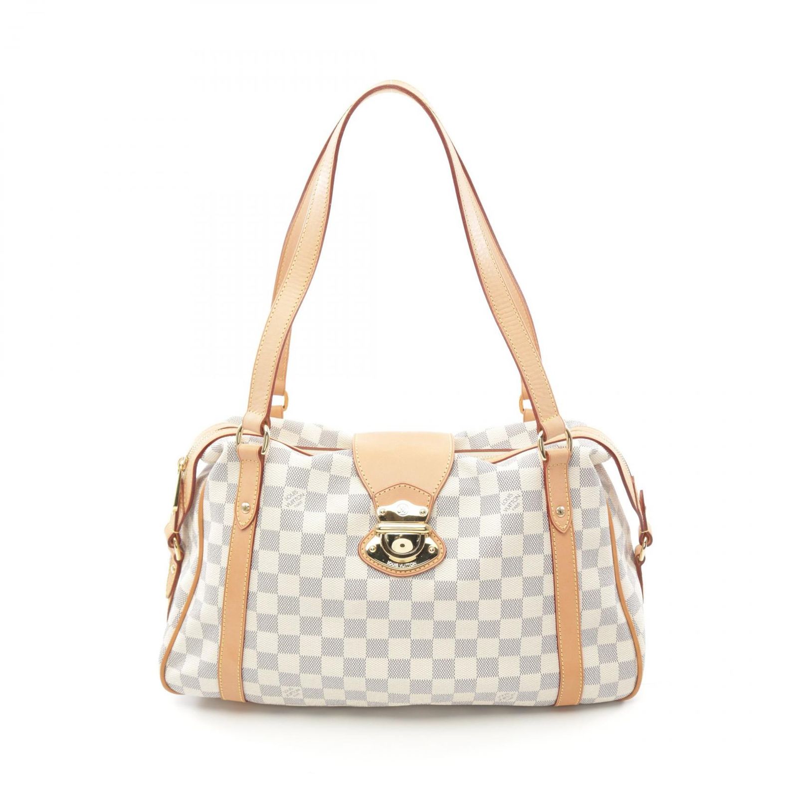 ルイ ヴィトン LOUIS VUITTON ショルダーバッグ ストレーザPM N42220 PVCコーティングキャンバス レザー ストレーザPM レディース Used A