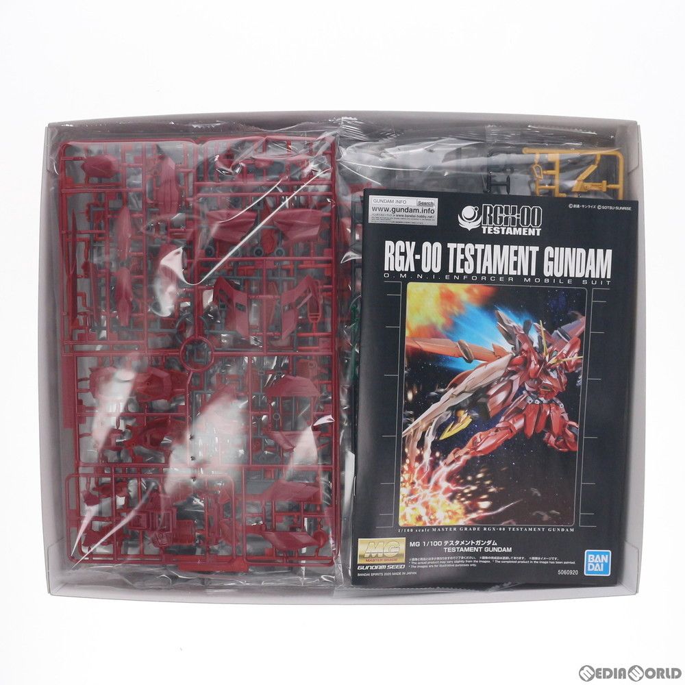 BANDAI - 1/100 MG ZGMF-X12A/RGX-00 テスタメントガンダム 「機動戦士ガンダムSEED DESTINY ASTRAY」 プレミアムバンダイ限定 [5060920] BANDAI SPIRITS バンダイスピリッツ プラモデル 未組立品 1/100 MG ZGMF-X12A/RGX-00 テスタメントガンダム 機動戦士