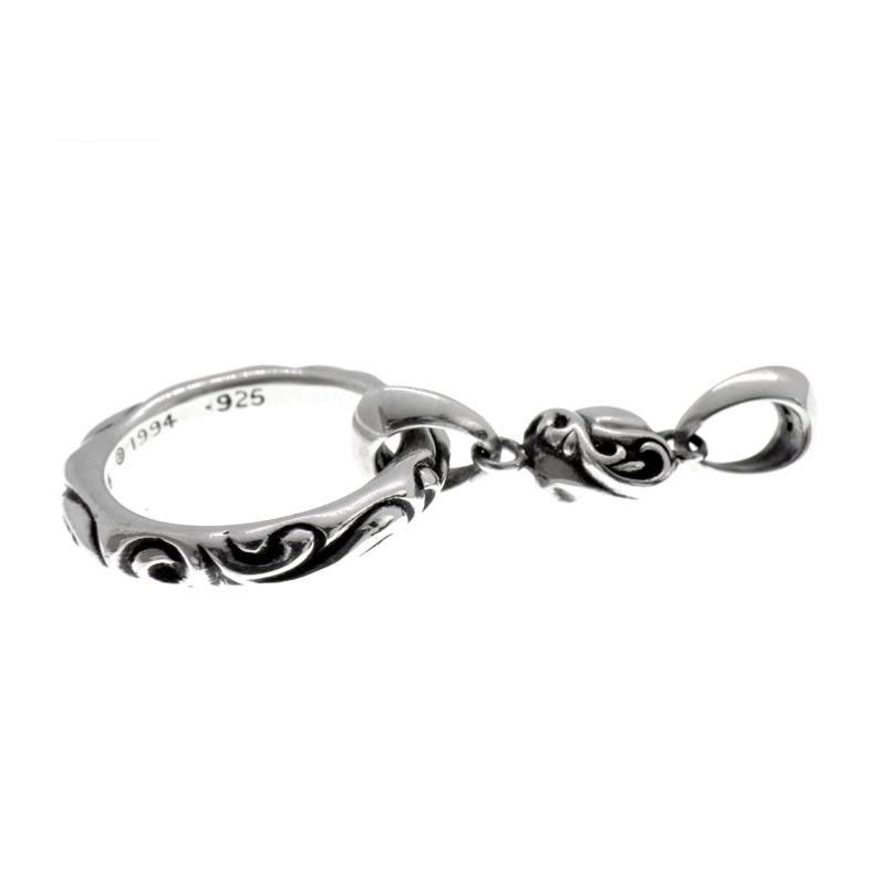 クロムハーツ/ネックレス　CHクロス　スクロールバンド アイウェアループ クロムハーツ（Chrome Hearts）ペンダント アイウェア ループ CH