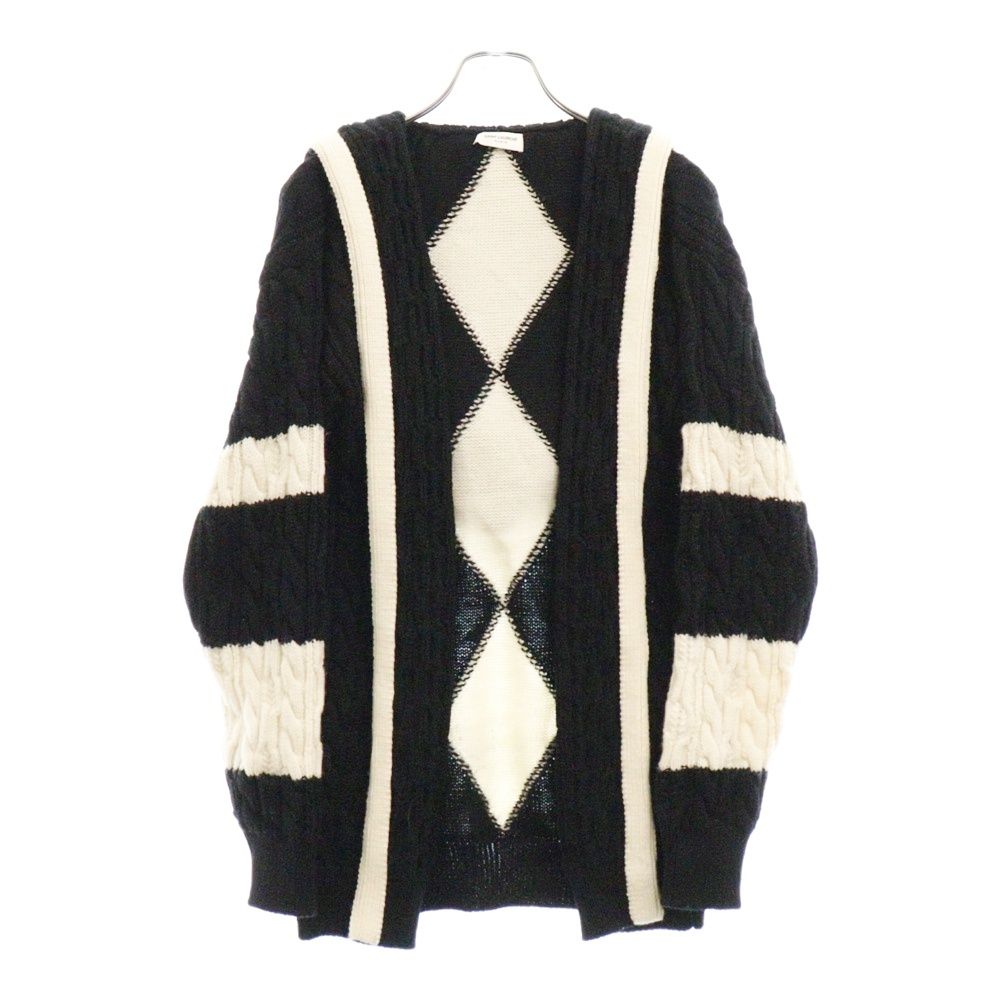 SAINT LAURENT PARIS (サンローランパリ) 19SS ボタンレスフーデッド