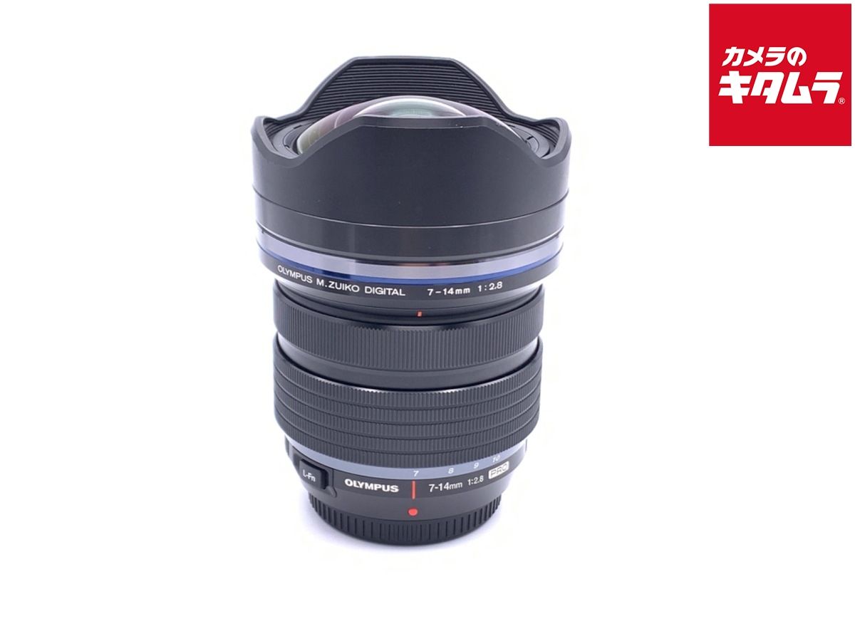 並品 オリンパス M.ZUIKO DIGITAL ED 7-14mm F2.8 PRO ブラック