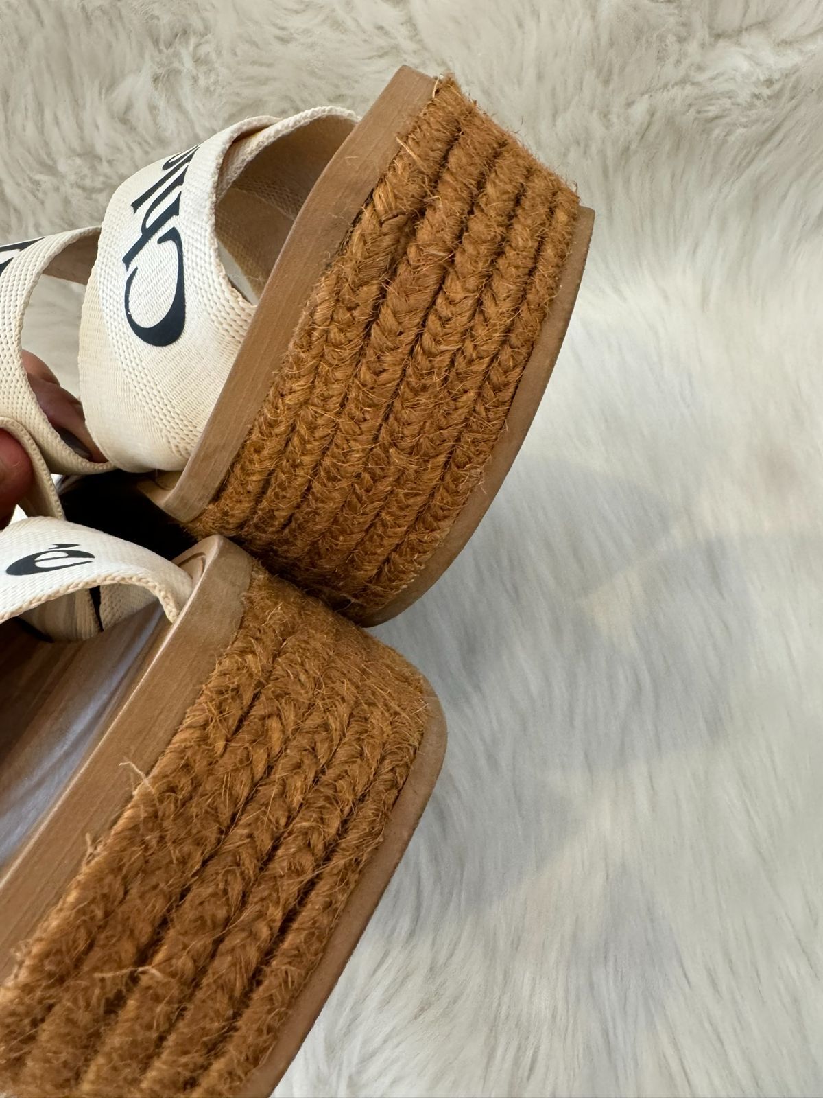 ぽんぽ様専用ページ Chloe クロエ WOODY ウェッジソール