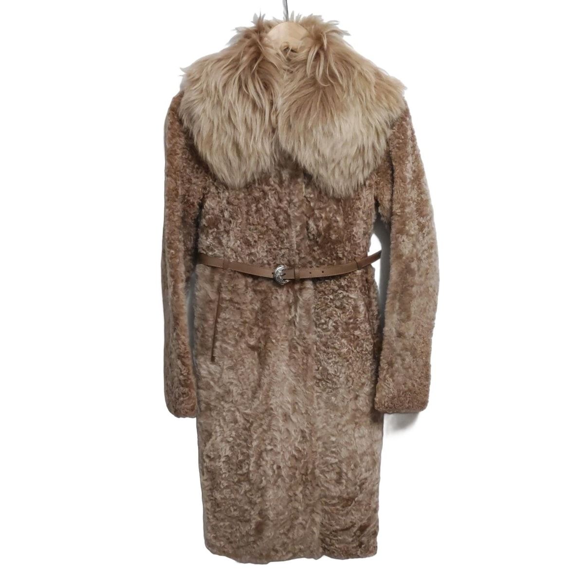 SANTACROCE サンタクローチェ コート サイズ42 L レディース - ライトブラウン 長袖|冬