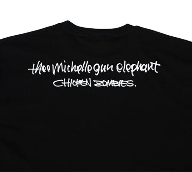 THEE MICHELLE GUN ELEPHANT TMGE Vinyl JKT Tシャツ Lサイズ