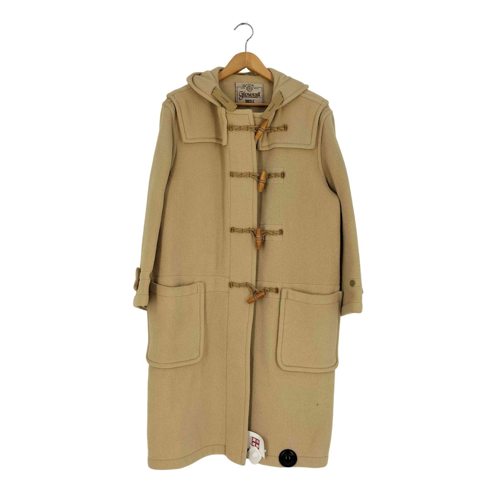グローバーオール Gloverall 英国製 ウール ロング ダッフルコート メンズ import：M 