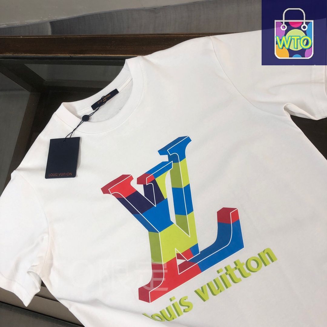 本日限定特価】Louis Vuitton クルーネックTシャツ - 高品質